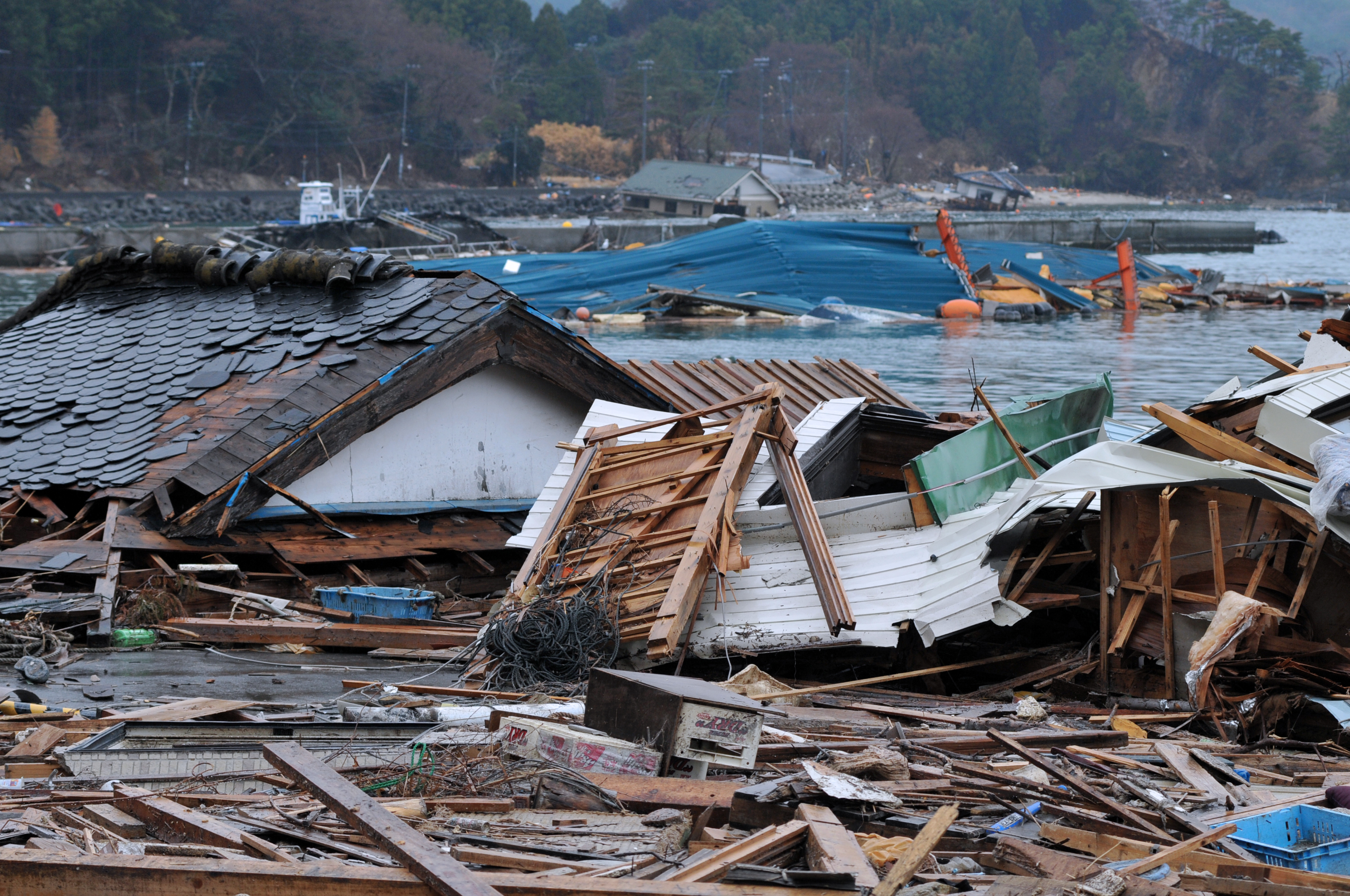 Tsunami natural disaster