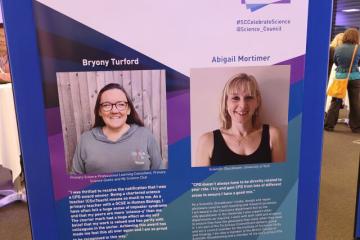 Bryony Turford science council award