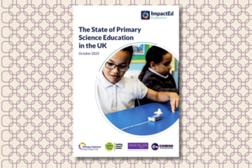 State of Primary Science report cover
