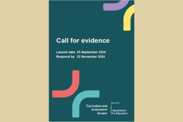 cover of curriculum review document